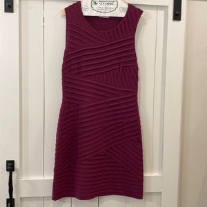 Eggplant body con dress
